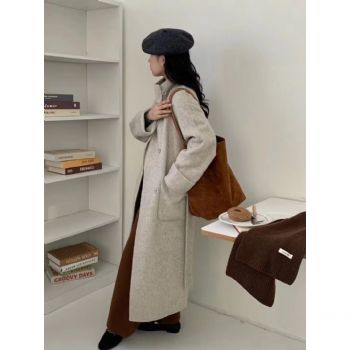 YOECEY雙面羊毛大衣 設計師款